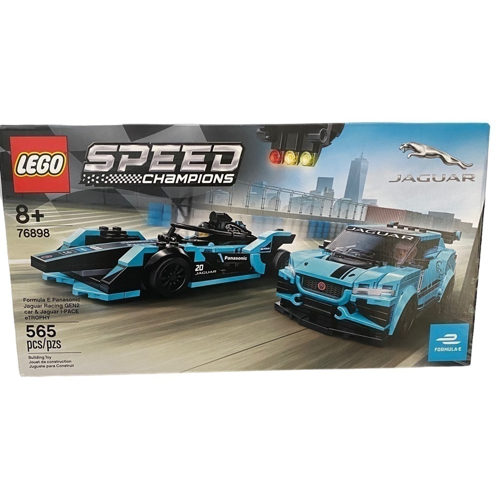 LEGO 76898 Speed Champions Formula E Panasonic Jaguar Racing 565 pcs YR 2020